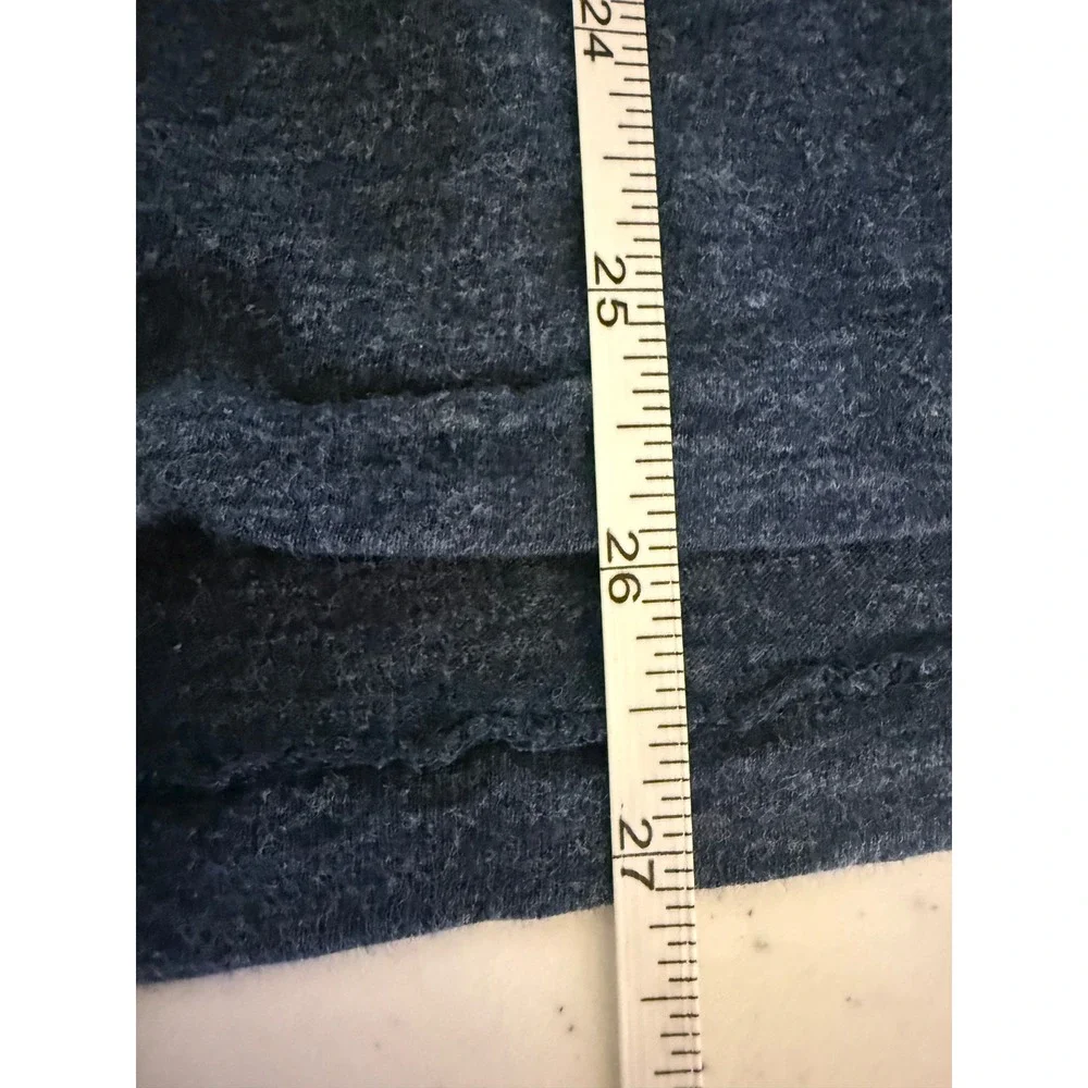 Polo Ralph Lauren Custom Slim Fit Blue‎ Heather Long Sleeve Tee Shirt XL